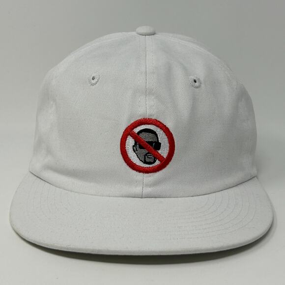 Anti-Kanye Ruin Things Hat Baseball Cap No Kanye West 6 Panel Strapback White - Picture 1 of 9